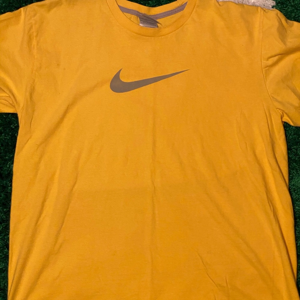 Vintage 2000s big Nike check T-shirt